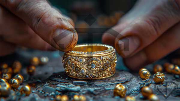 کارگاه طلاسازی و جواهرسازی طلانوین - طلا و جواهرات دست ساز - پایداری در ساخت جواهرات